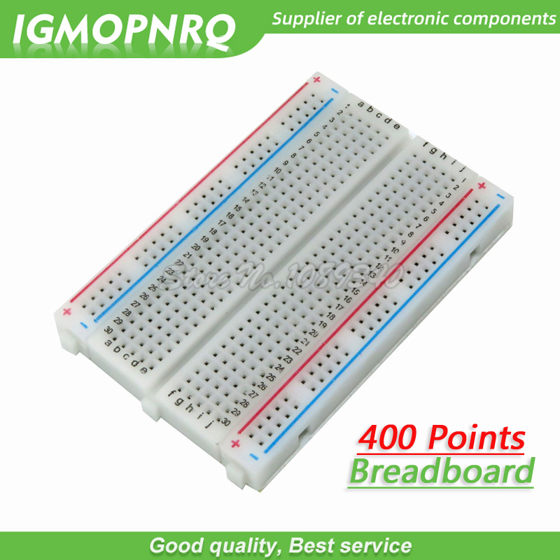 Breadboard 400 Point - 1PCS 400 Points Solderless Bread Board