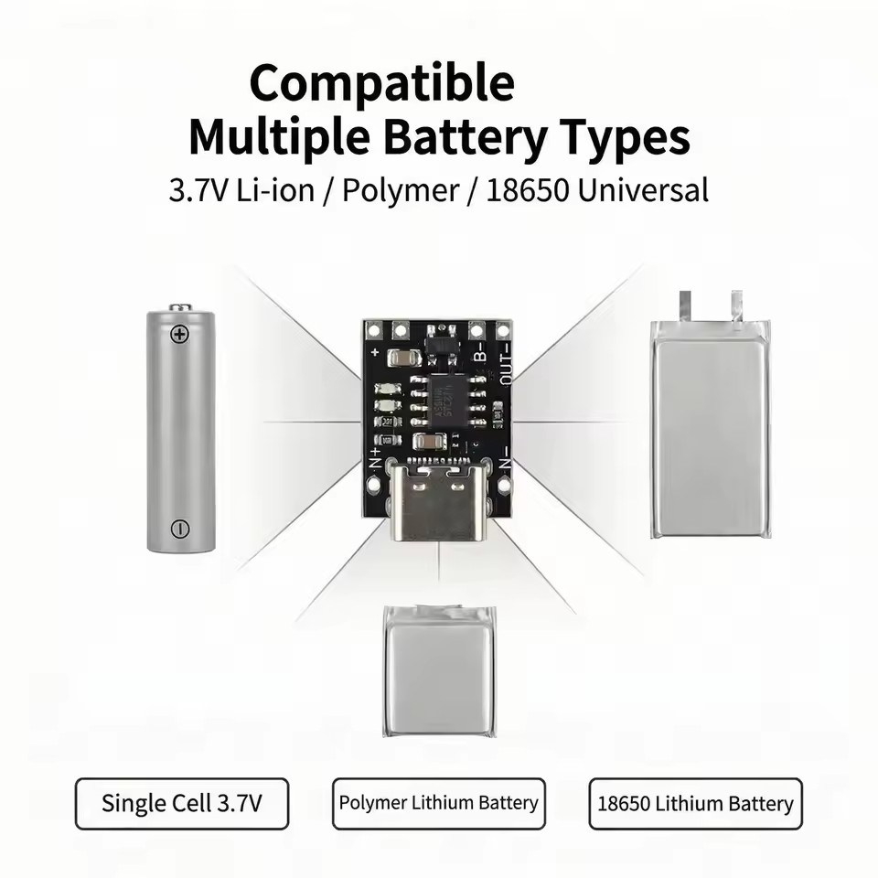 1-20Pcs TP4056 3.7V Lithium Ba - огляд і ціна Usb C Cable