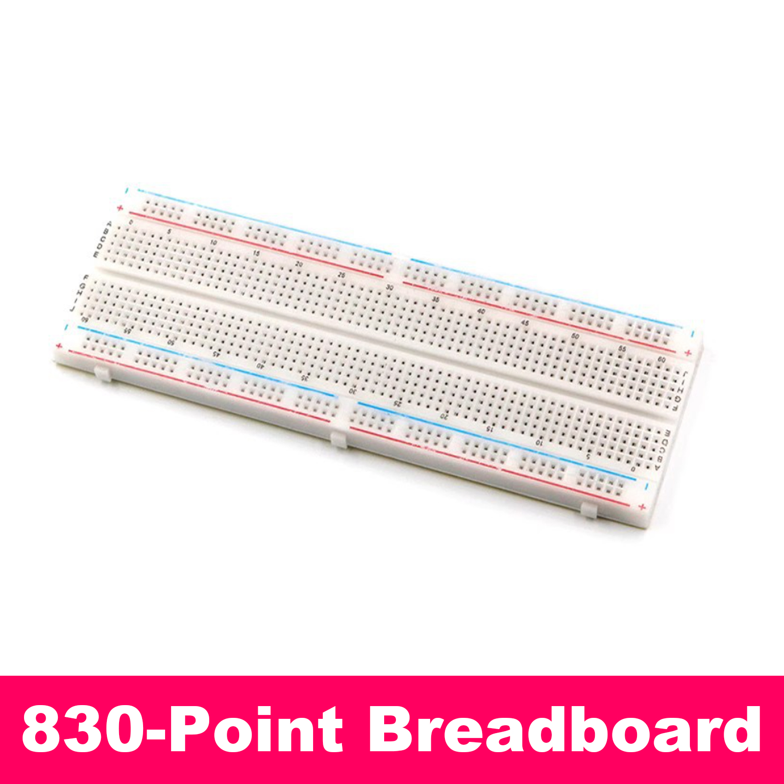 MB-102 830 Points Breadboard w - огляд і ціна Breadboard 400 Point