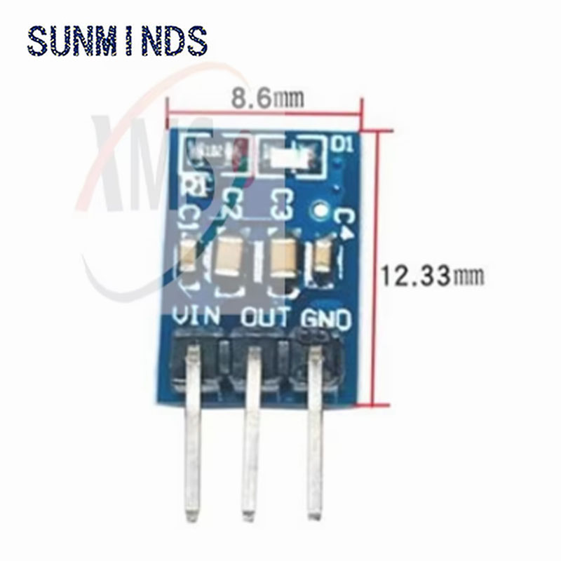 1-10PCS 5V To 3.3V DC-DC Step  - огляд і ціна Ams1117 Module