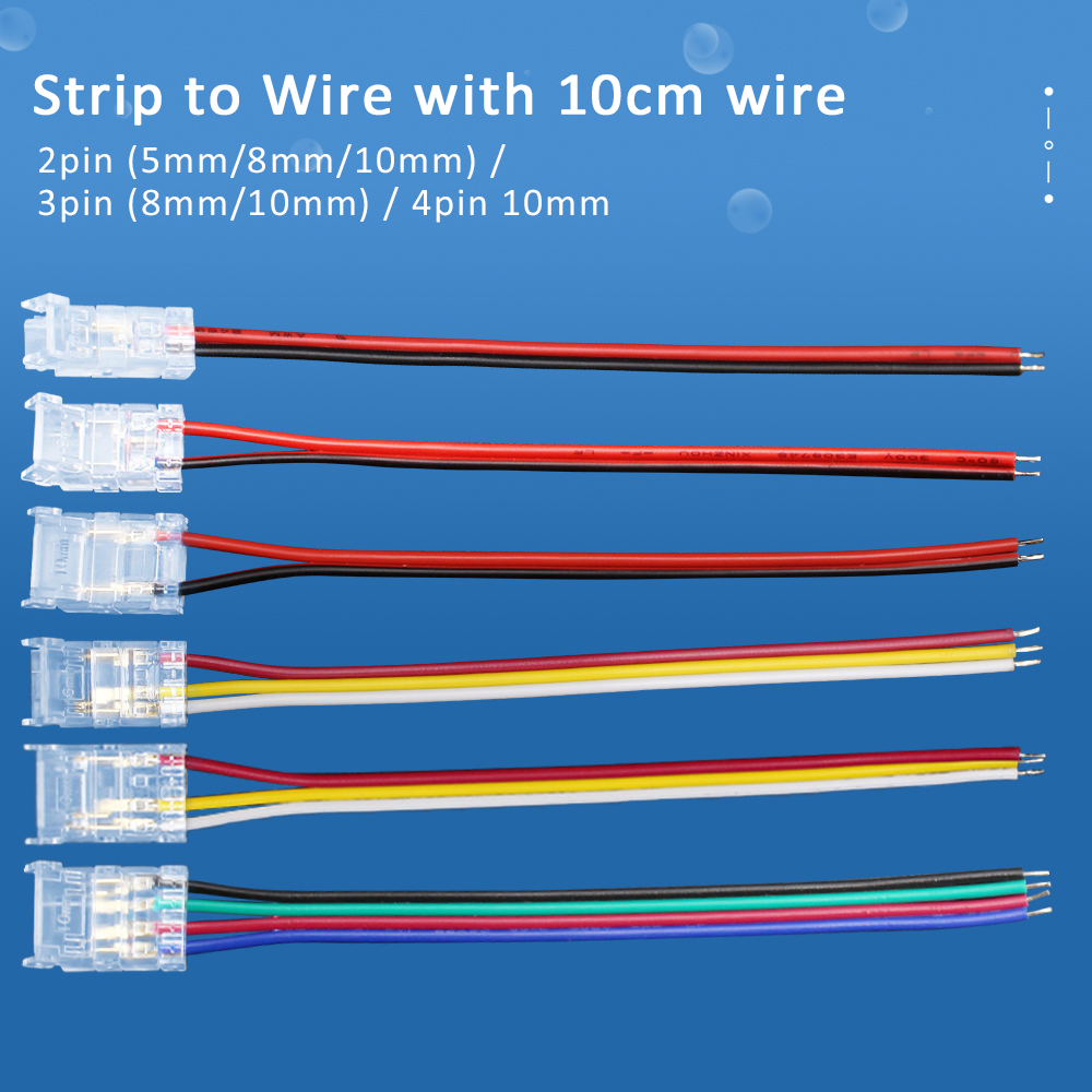 Solderless LED Connector 2 Pin - огляд і ціна Jumper Wire Kit
