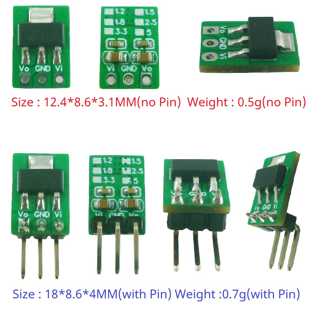 AMS1117 7805 Compatible LDO Mo - огляд і ціна Ams1117 Module