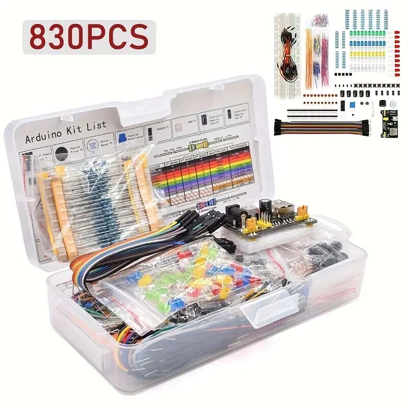 830Pcs/Box DIY Project Starter - огляд і ціна Breadboard 400 Point