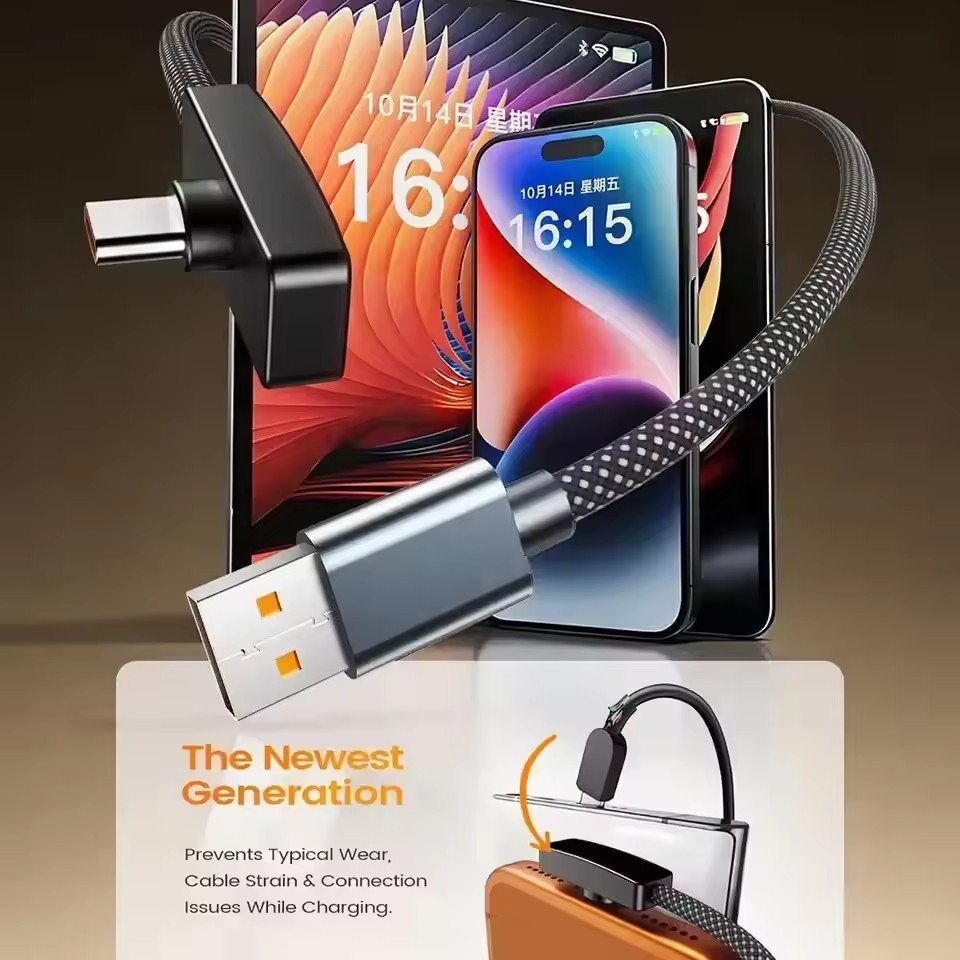 90 Degree USB Type C Cable 100 - огляд і ціна Usb C Cable